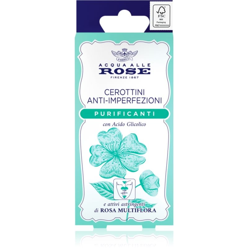 Acqua Alle Rose Purificante лепенки за проблемна кожа 8 бр.