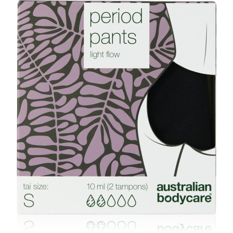Australian Bodycare Period Pants менструално бельо за слаба менструация размер S 1 бр.