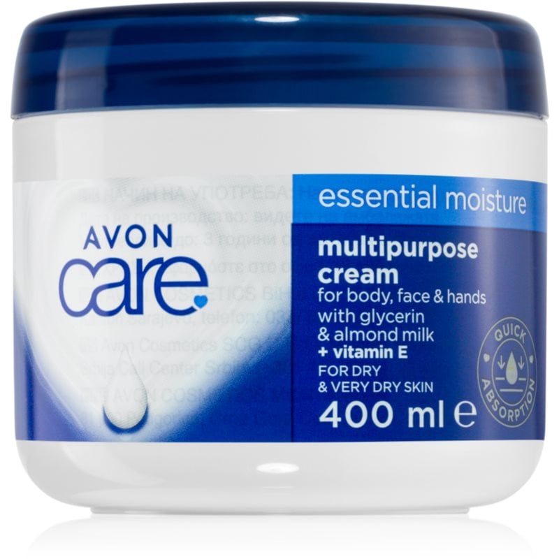 Avon Care Essential Moisture мултифункционален крем за лице, ръце и тяло