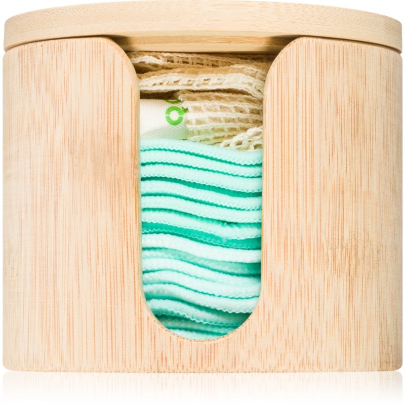 Pandoo Make-up Remover Pads Washable & Reusable тампони за почистване на грим, които могат да се перат with storage box 18 бр.