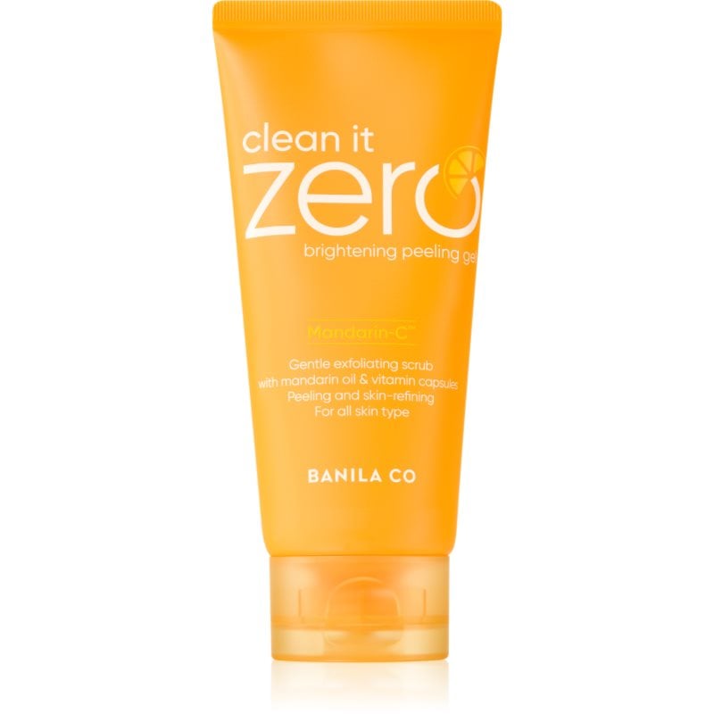 Banila Co. clean it zero Mandarin-C™ brightening изглаждащ пилинг-гел за озаряване на лицето
