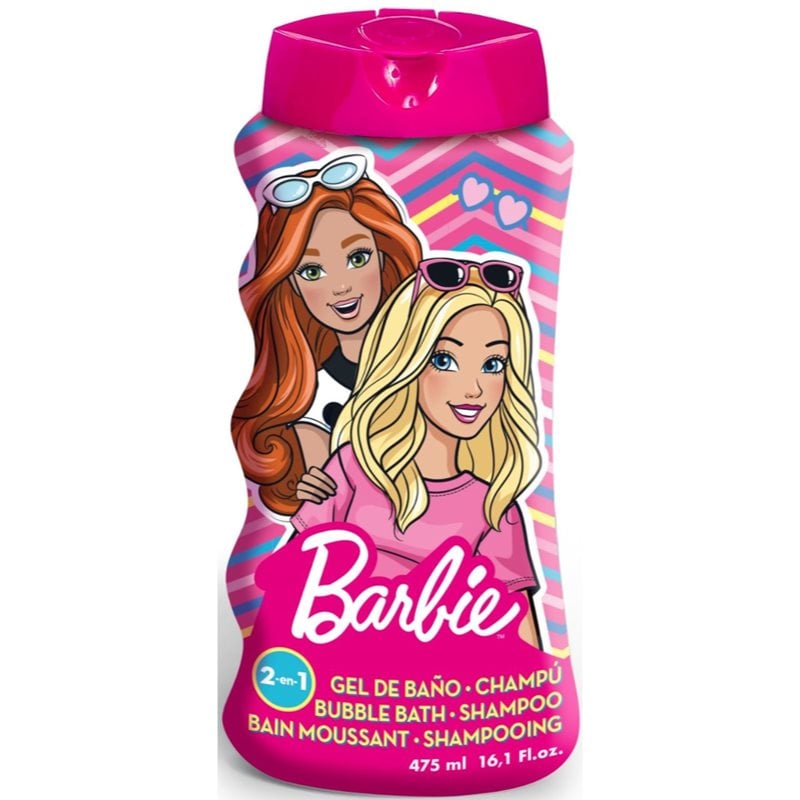 Barbie Bubble Bath & Shampoo 2 in 1 Гел за душ и вана 2 в 1