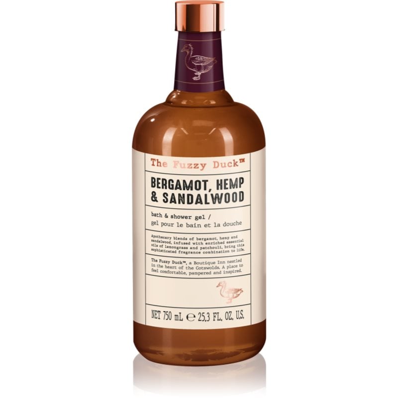 Baylis & Harding The Fuzzy Duck Bergamot, Hemp & Sandalwood душ гел за мъже
