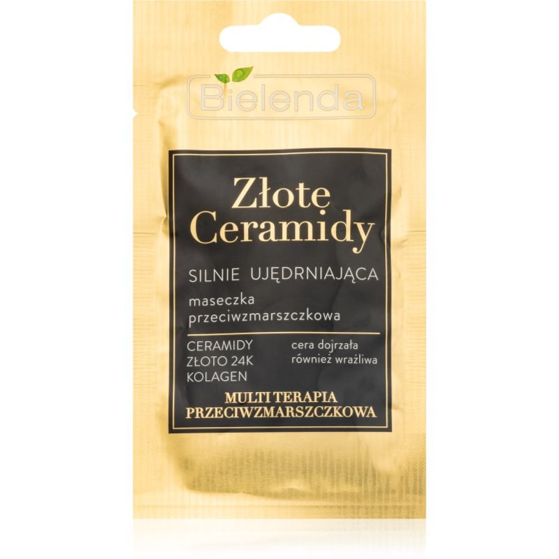 Bielenda Golden Ceramides маска за лице против бръчки с церамиди 1 бр.