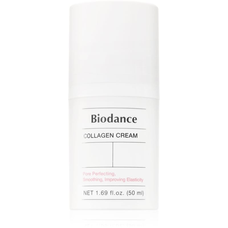 Biodance Pore Tightening Collagen Cream хидратиращ и изглаждащ крем за лице за минимизиране на порите