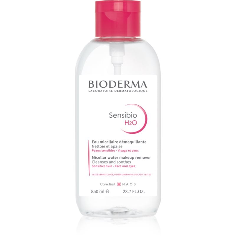 Bioderma Sensibio H2O мицеларна вода за чувствителна кожа с дозатор