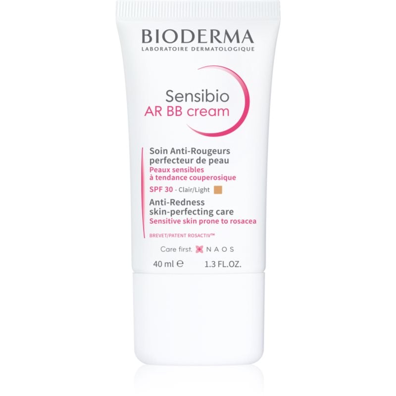 Bioderma Sensibio AR BB Cream ББ крем SPF 30 цвят Light