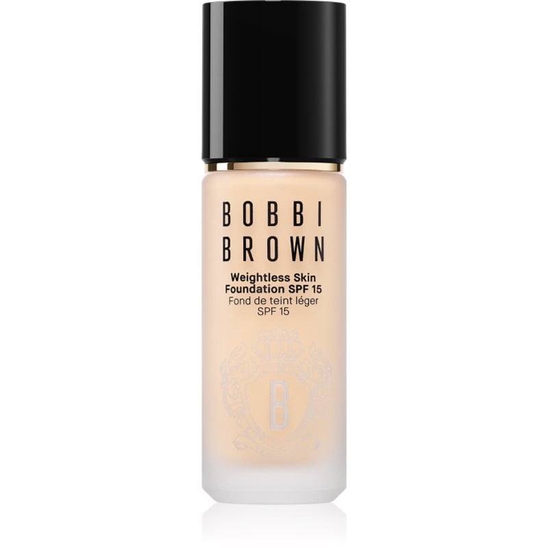 Bobbi Brown Weightless Skin Foundation SPF 15 дълготраен фон дьо тен с хидратиращ ефект цвят Warm Ivory