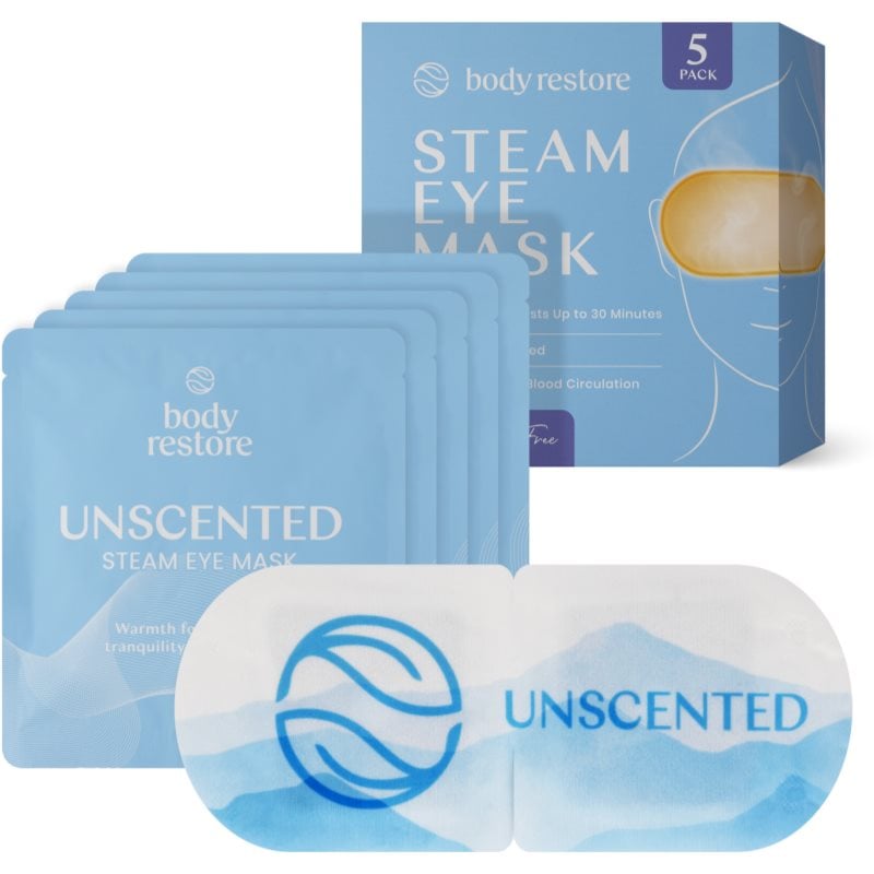 Body Restore Steam Eye Mask Unscented маска за околоочната зона без 5 бр. Parfum