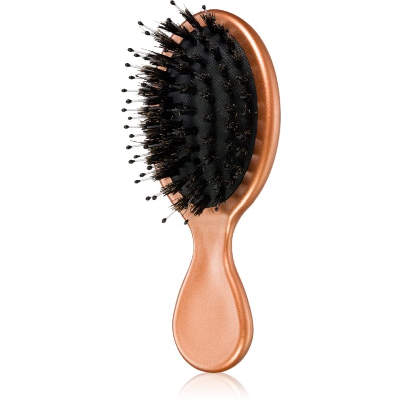BrushArt Hair Boar bristle paddle hairbrush Четка за коса с косми от глиган Travel 1 бр.