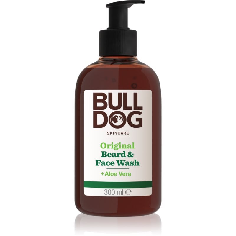 Bulldog Original Beard & Face Wash почистващ гел за мъже 2в1