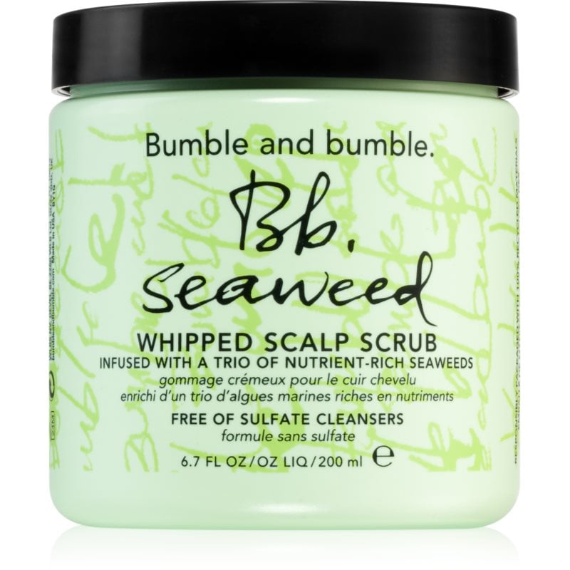 Bumble and bumble Seaweed Whipped Scalp Scrub пилинг за коса с екстракти от водорасли