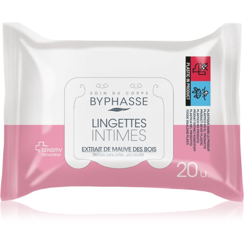 BYPHASSE Lingettes Intimes кърпички за интимна хигиена 20 бр.