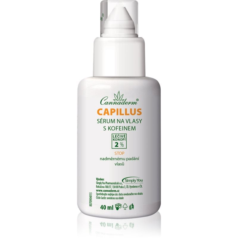 Cannaderm Capillus Caffeine hair serum серум за коса с кофеин