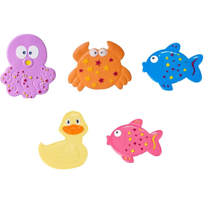 Canpol babies Bath Mini подложка против хлъзгане за ваната мини 5 бр.