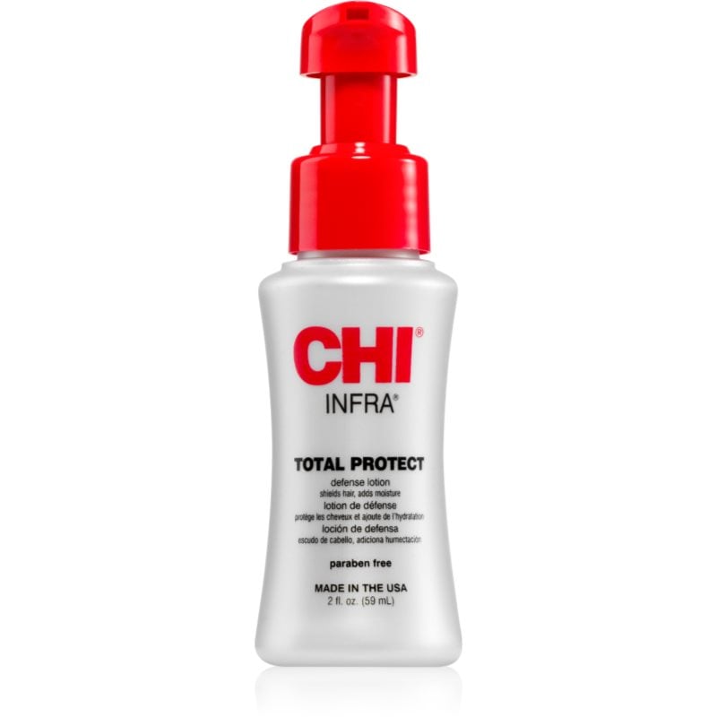 CHI Infra Total Protect защитен овлажняващ флуид За коса