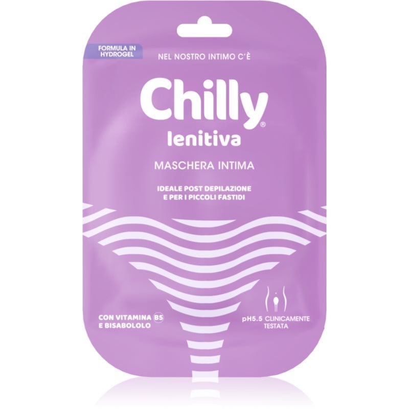 Chilly Soothing Intimate Mask успокояваща и хидратираща маска за интимните части 1 бр.