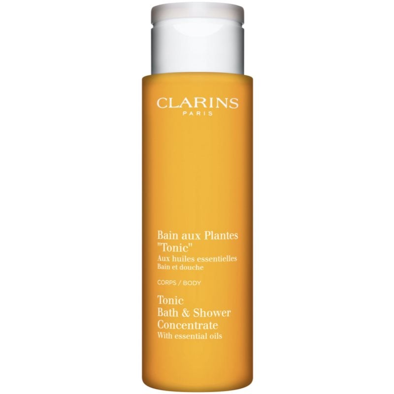 Clarins Tonic Bath & Shower Concentrate Гел за душ и вана с есенциални масла