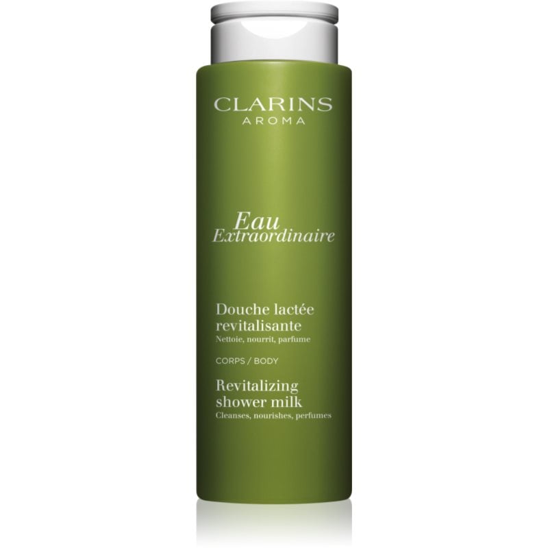 Clarins Eau Extraordinaire Revitalizing Shower Milk душ-мляко срещу суха кожа