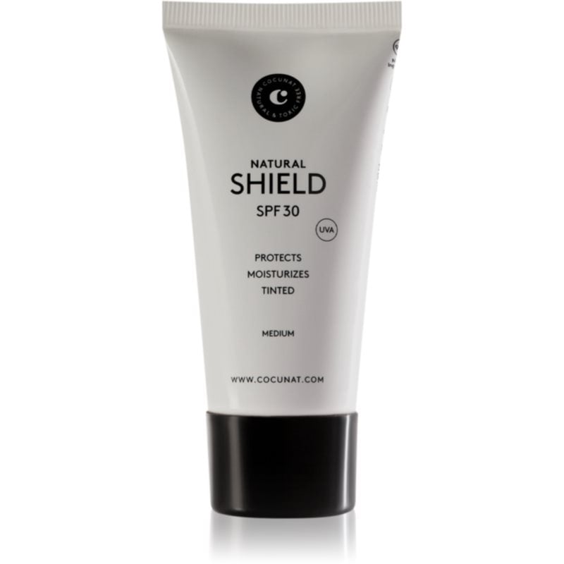 Cocunat Natural Shield защитен тониращ крем за лице SPF 30