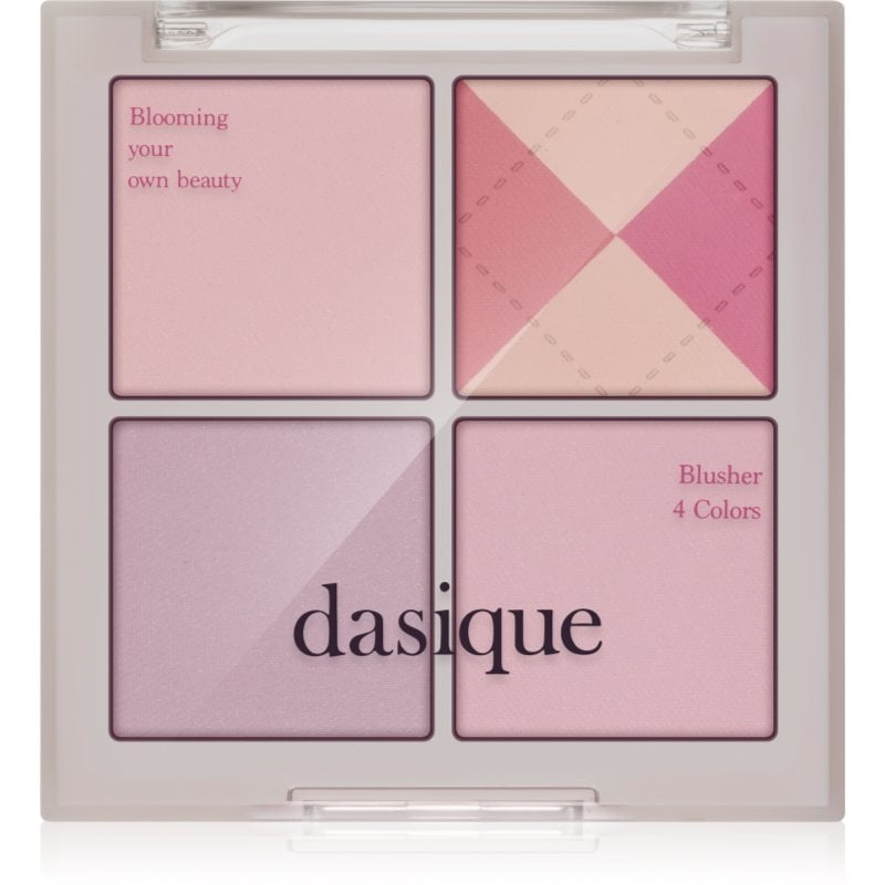 Dasique Blending Mood Cheek палитра с ружове за здрав вид цвят 05 Violet Knit 10 гр.