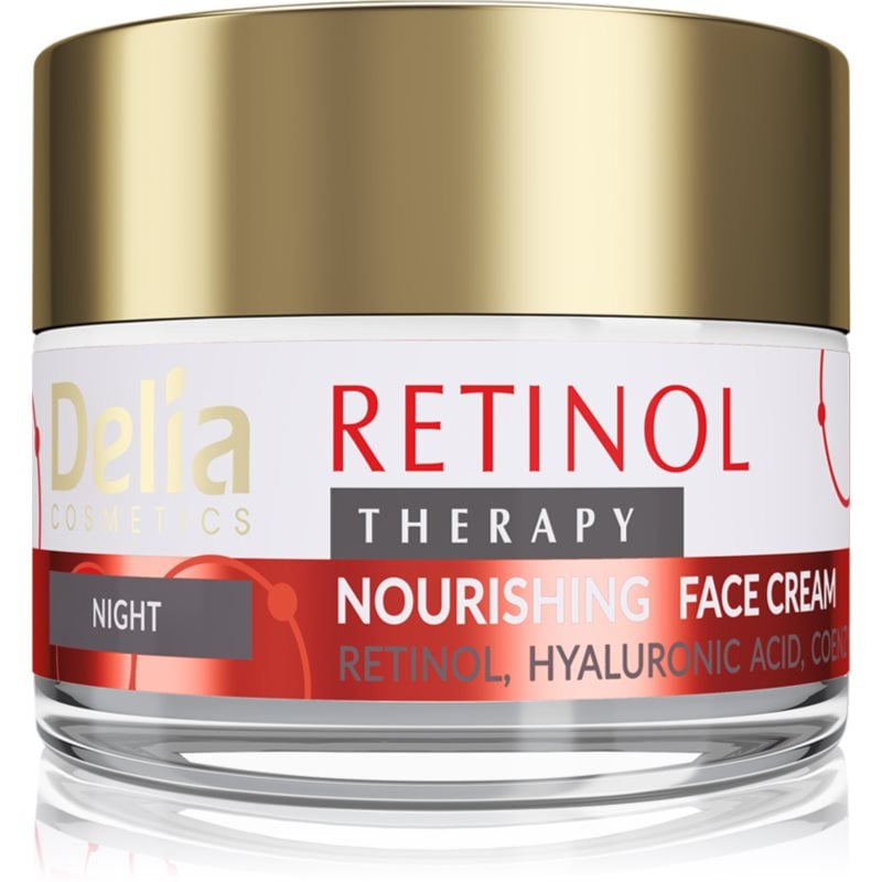 Delia Cosmetics Retinol Therapy подхранващ нощен крем