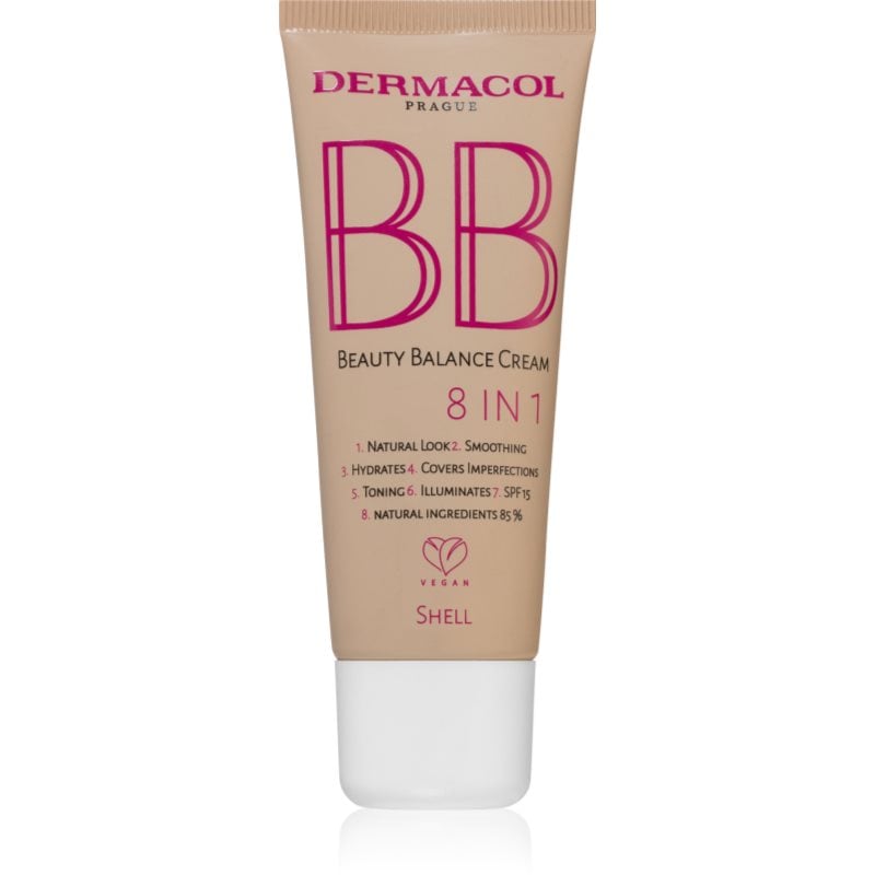Dermacol Beauty Balance BB крем с хидратиращ ефект SPF 15 N.3 Shell