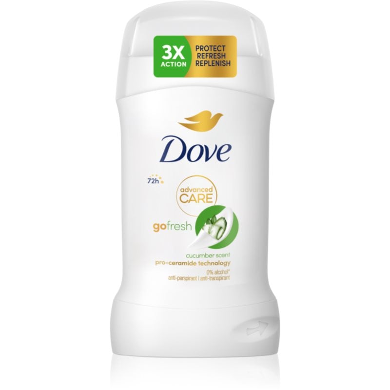 Dove Advanced Care Cucumber & Green Tea дезодорант стик