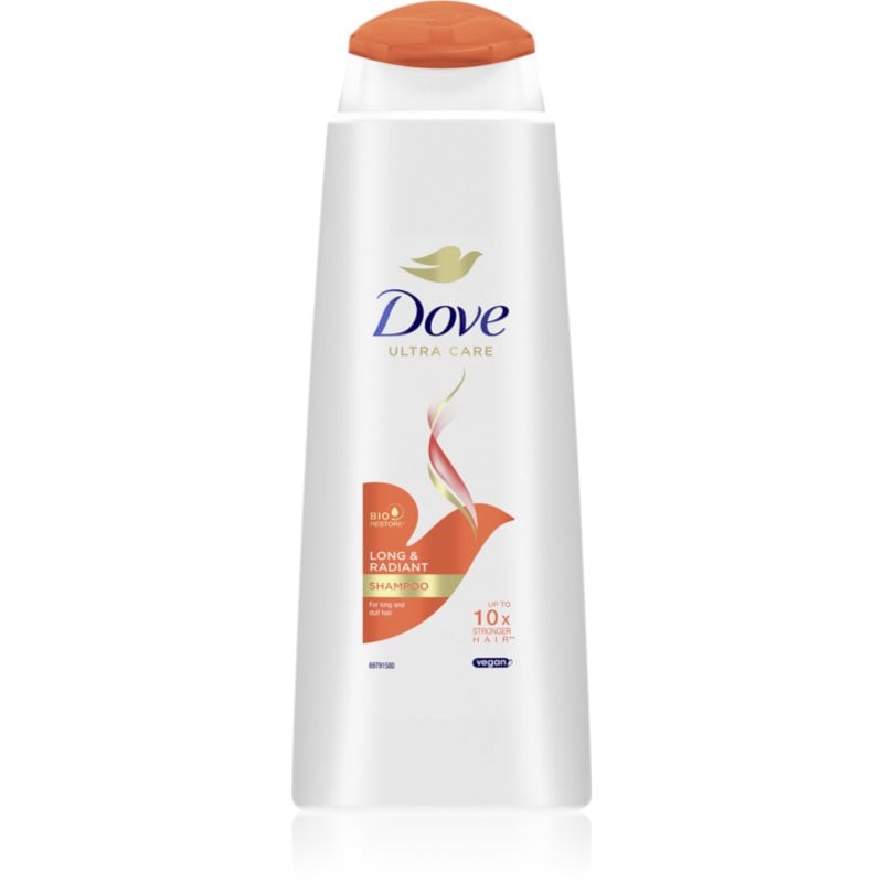 Dove Long & Radiant шампоан за уморена коса без блясък