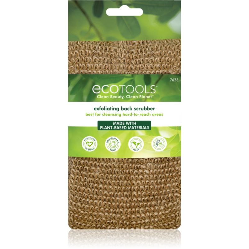 EcoTools Bath & Shower Scrubber кърпа за измиване за гръб 1 бр.