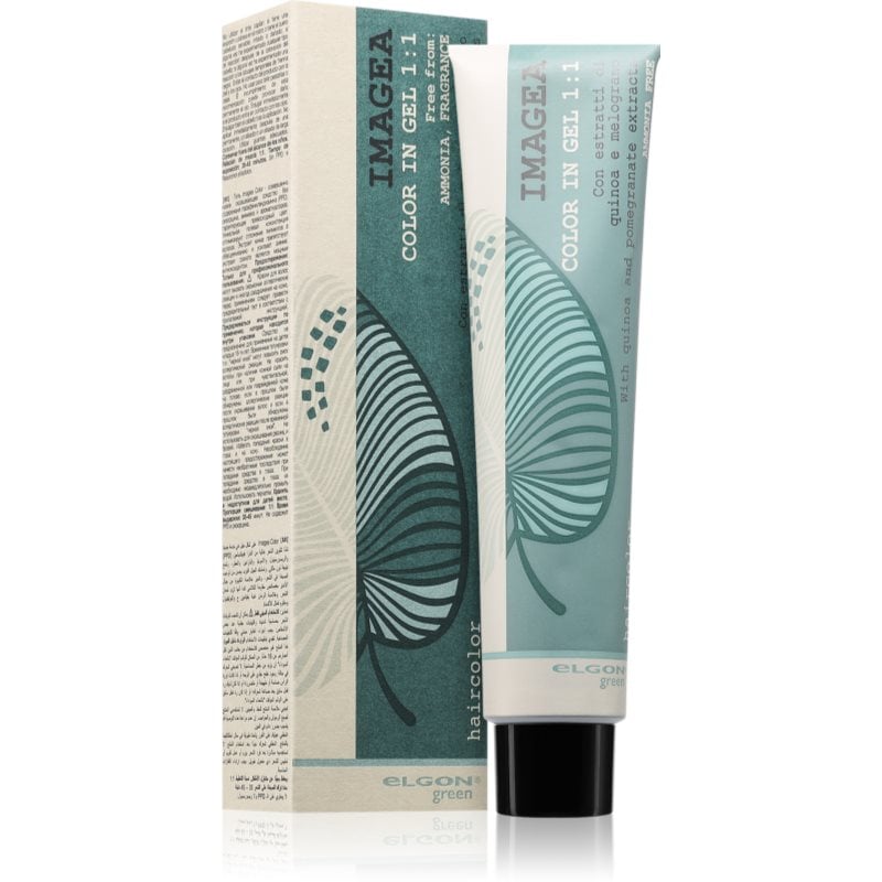 Elgon Green Imagea Color in Gel 1:1 боя за коса