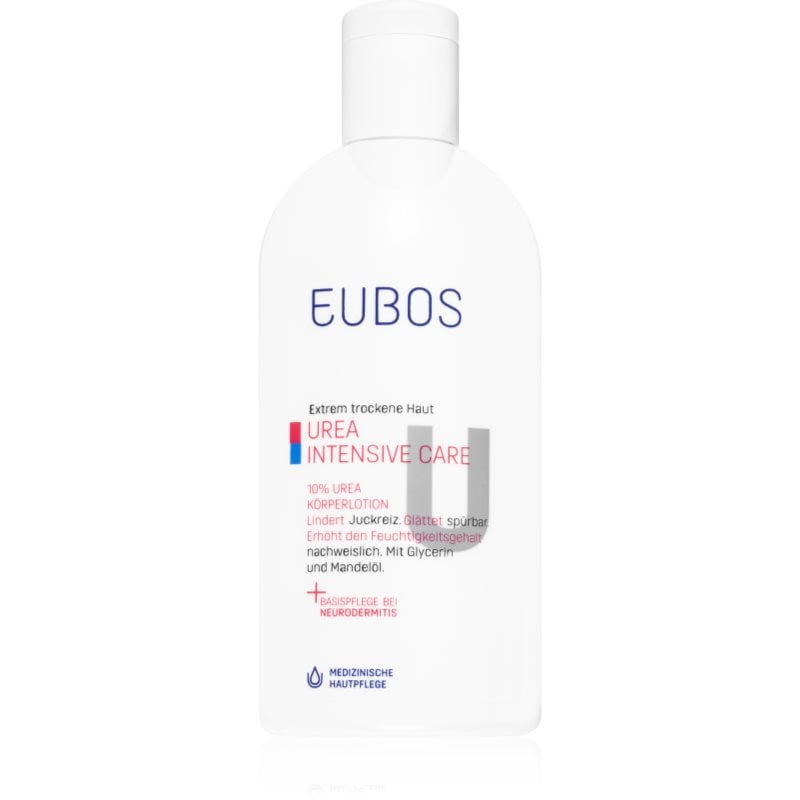 Eubos Dry Skin Urea 10% подхранващ лосион за тяло за суха и сърбяща кожа
