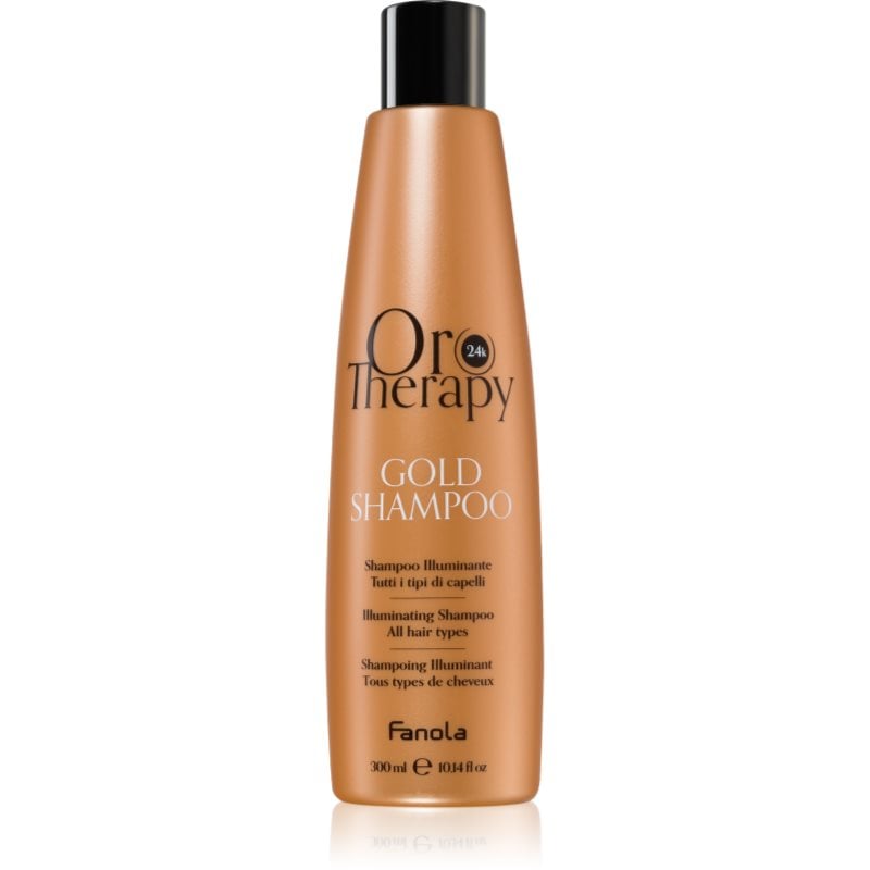 Fanola Oro Therapy Gold Shampoo хидратиращ шампоан с 24 каратово злато