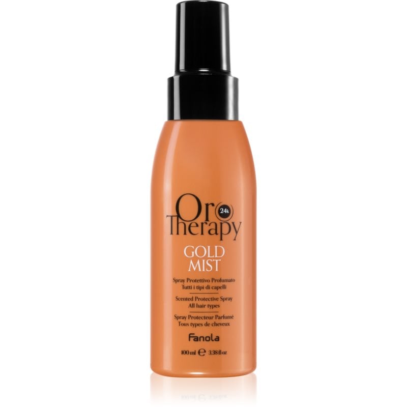 Fanola Oro Therapy Gold Mist стилизиращ защитен спрей за коса с 24 каратово злато