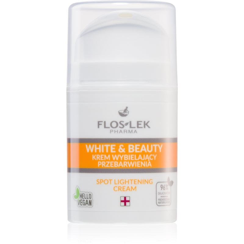 FlosLek Pharma White & Beauty избелващ крем за локално лечение