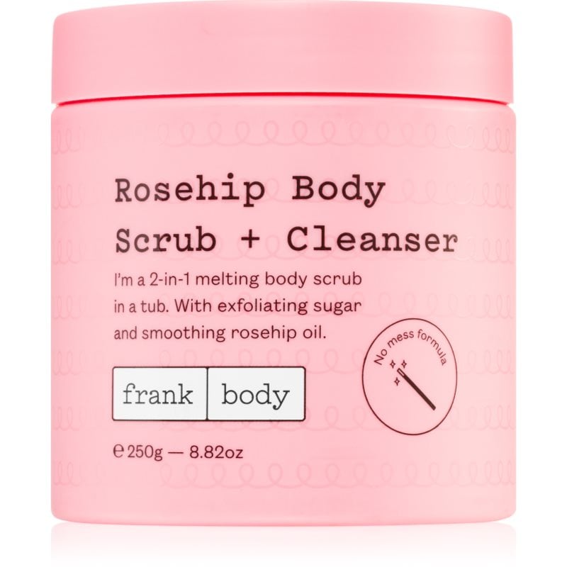 Frank Body Rosehip почистващ пилинг за тяло 2 в 1