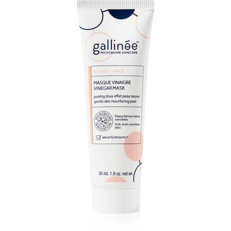 Gallinée SKIN CARE Vinegar Mask ексфолираща маска за освежаване и изглаждане на кожата