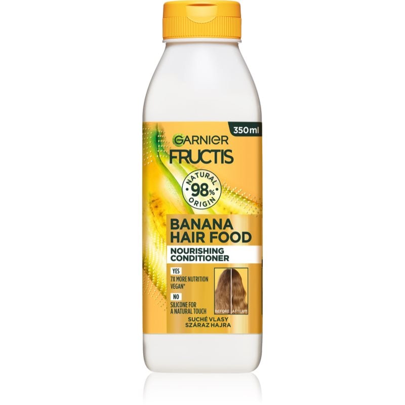 Garnier Fructis Banana Hair Food подхранващ балсам за суха коса