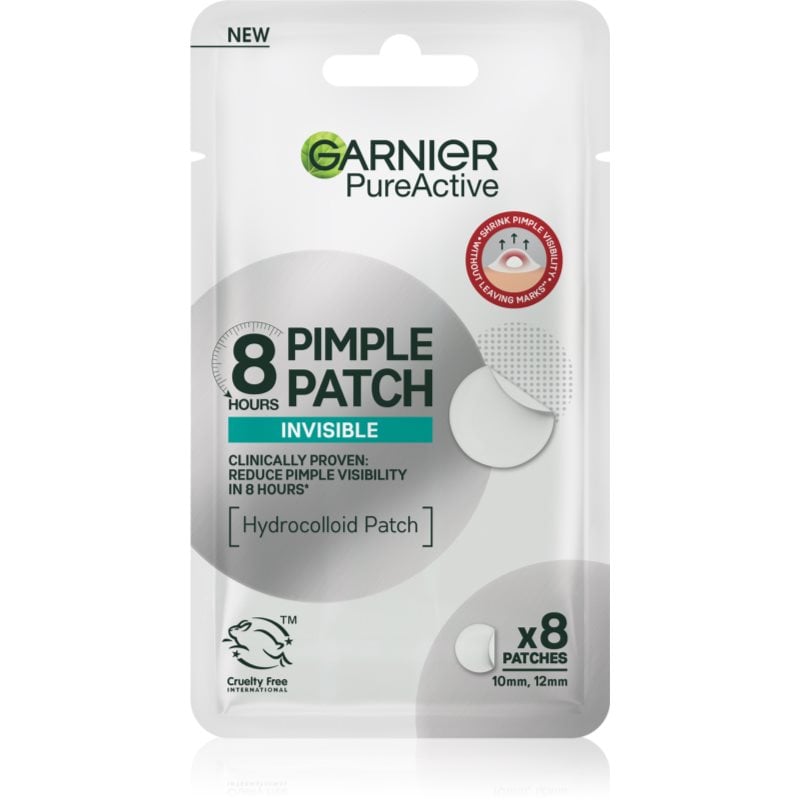 Garnier Pure Active Pimple Patch лепенки за проблемна кожа против акне 8 бр.