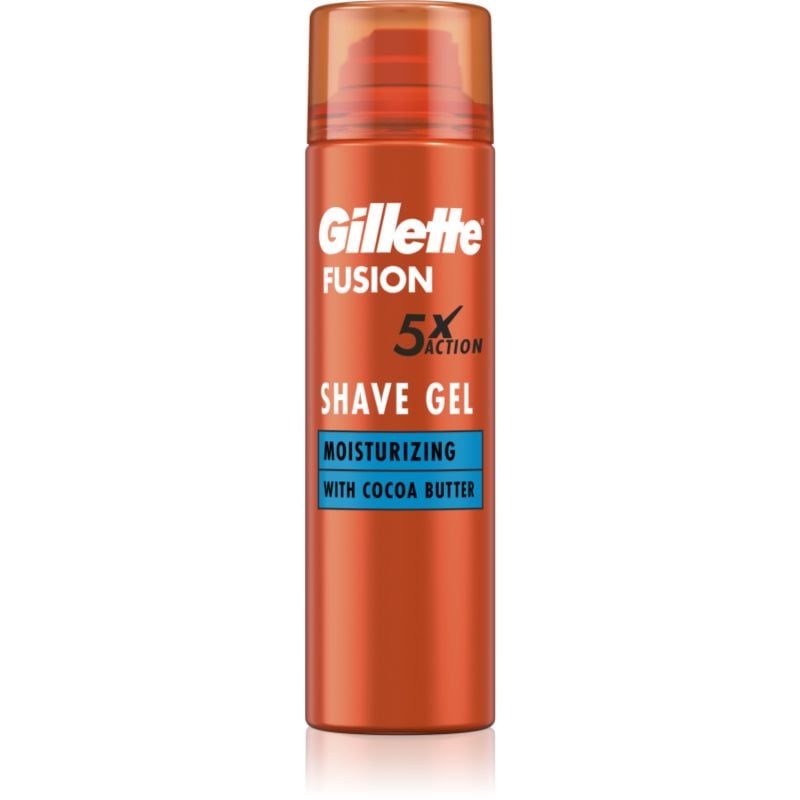 Gillette Fusion5 Cocoa Butter гел за бръснене за мъже