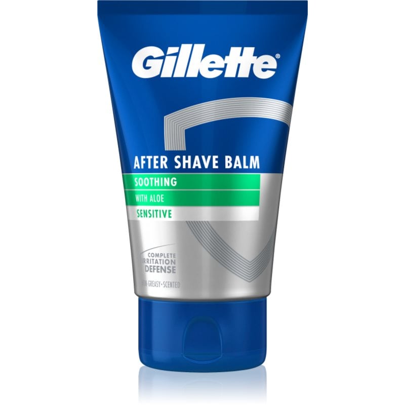 Gillette Sensitive крем за след бръснене Aloe Vera