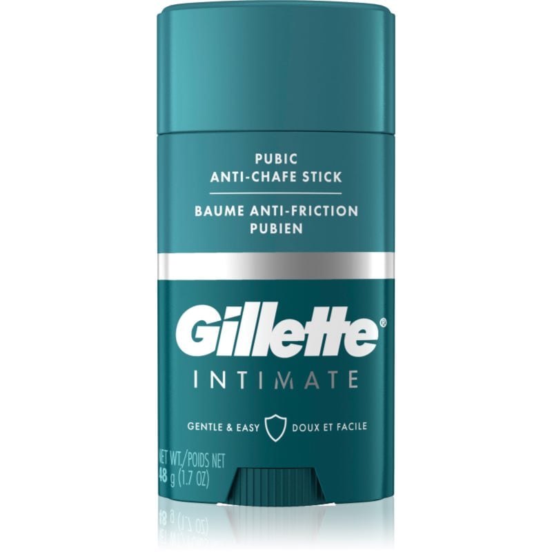 Gillette Intimate Anti-Chafe Stick интимен балсам в стик против сърбеж и триене в зоната на слабините 48 гр.