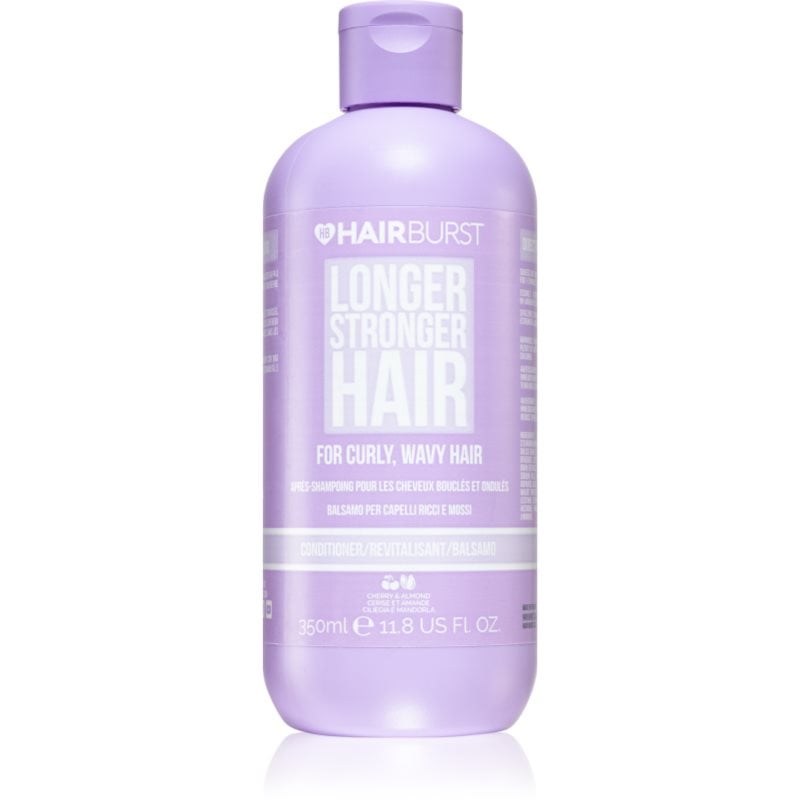 Hairburst Longer Stronger Hair Curly, Wavy Hair хидратиращ балсам за чуплива и къдрава коса