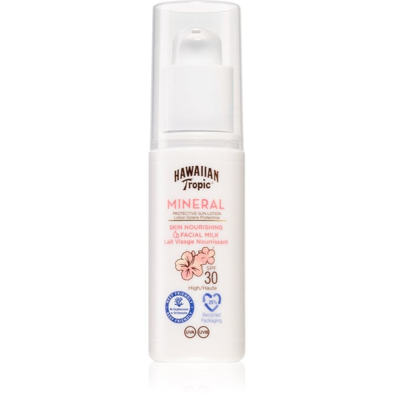 Hawaiian Tropic Milk Face Lotion слънцезащитен лосион за лице SPF 30