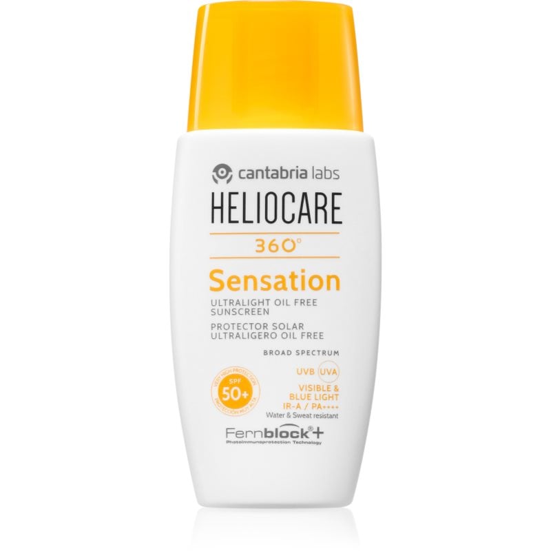Heliocare 360° Sensation слънцезащитен крем-флуид SPF 50+