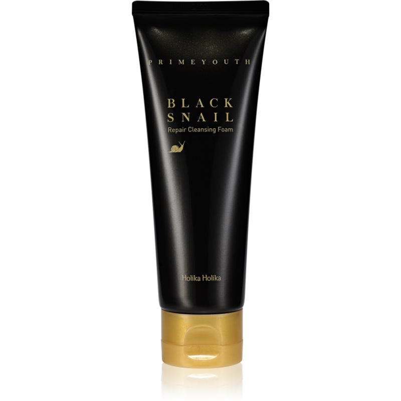 Holika Holika Prime Youth Black Snail почистваща пяна с екстракт от охлюв