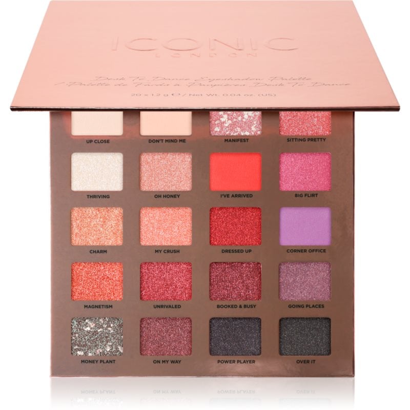 ICONIC London Desk To Dance палитра сенки за очи 20x1.2 гр.
