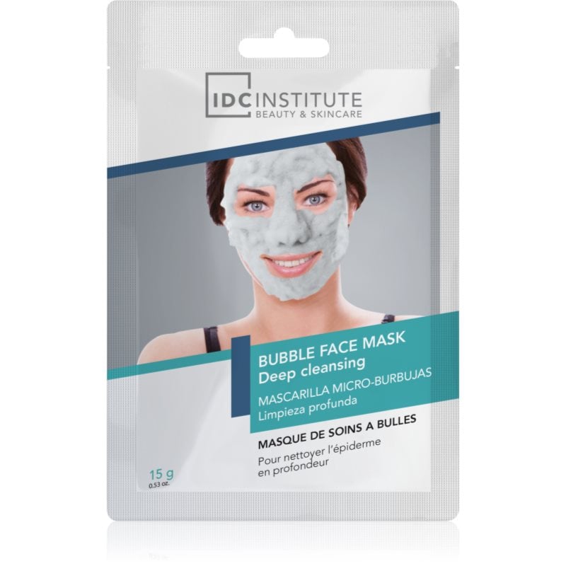 IDC Institute Bubble Face Mask почистваща маска за лице 15 гр.