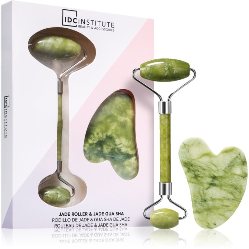 IDC Institute Jade масажно приспособление за лице 2 бр.