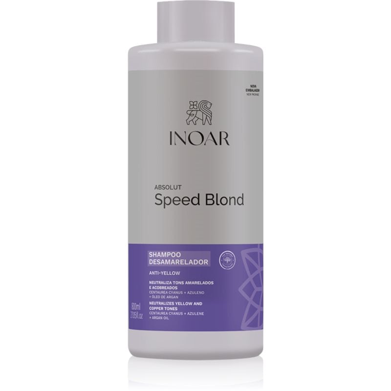 INOAR Absolut Speed Blond шампоан за руса коса